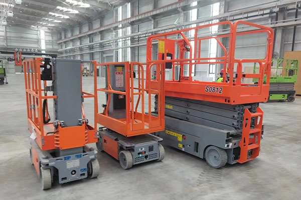 Photo of scissor aerial work platform