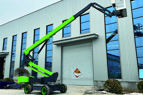 20m Electric Telescopic Boom Lift For Curtain Wall Installation